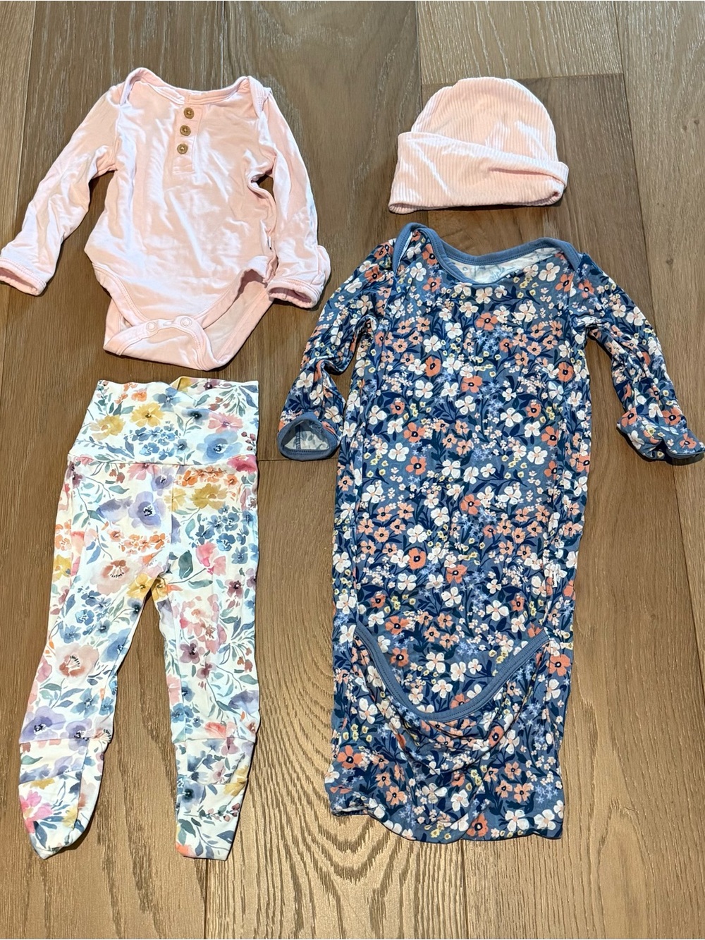 Little Sleepies Newborn Girl Bundle NEW